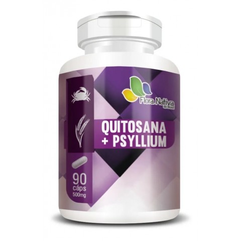Quitosana + Psyllium 120X500MG